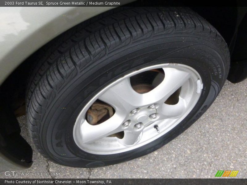 Spruce Green Metallic / Medium Graphite 2003 Ford Taurus SE