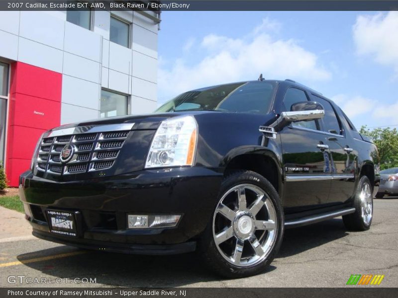 Black Raven / Ebony/Ebony 2007 Cadillac Escalade EXT AWD