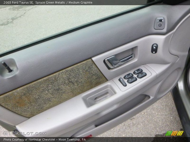 Spruce Green Metallic / Medium Graphite 2003 Ford Taurus SE