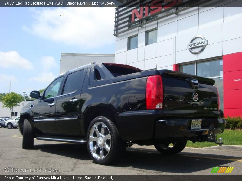 Black Raven / Ebony/Ebony 2007 Cadillac Escalade EXT AWD