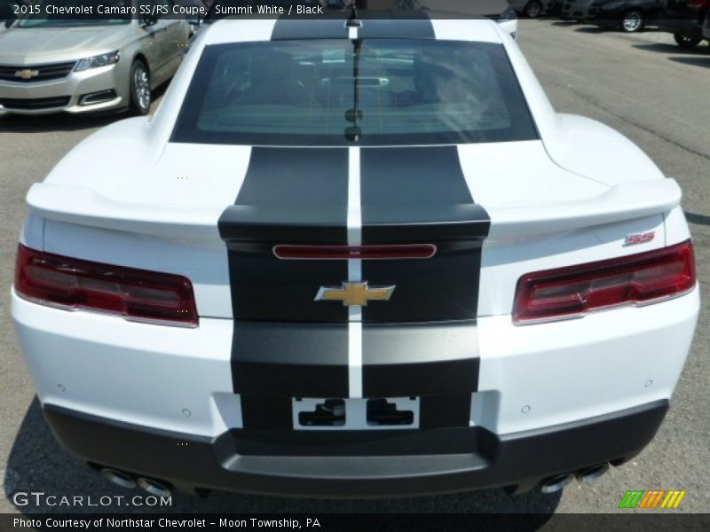 Summit White / Black 2015 Chevrolet Camaro SS/RS Coupe