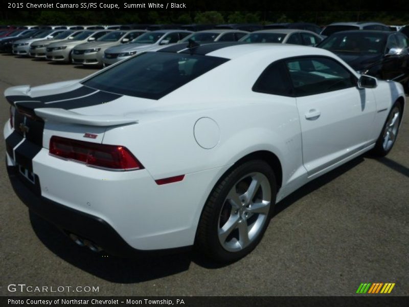 Summit White / Black 2015 Chevrolet Camaro SS/RS Coupe