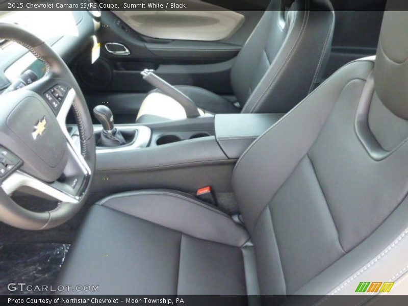 Summit White / Black 2015 Chevrolet Camaro SS/RS Coupe