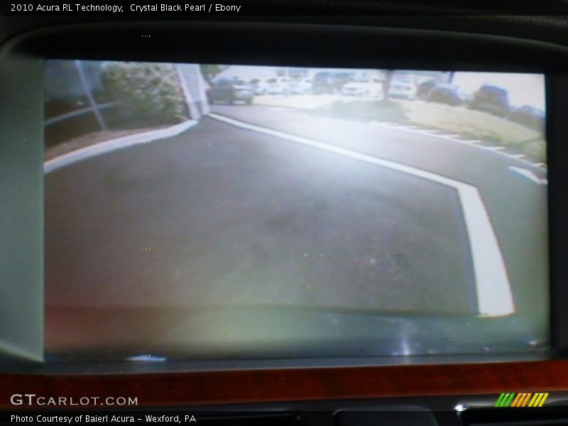 Crystal Black Pearl / Ebony 2010 Acura RL Technology