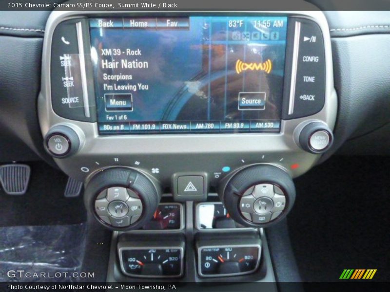 Summit White / Black 2015 Chevrolet Camaro SS/RS Coupe