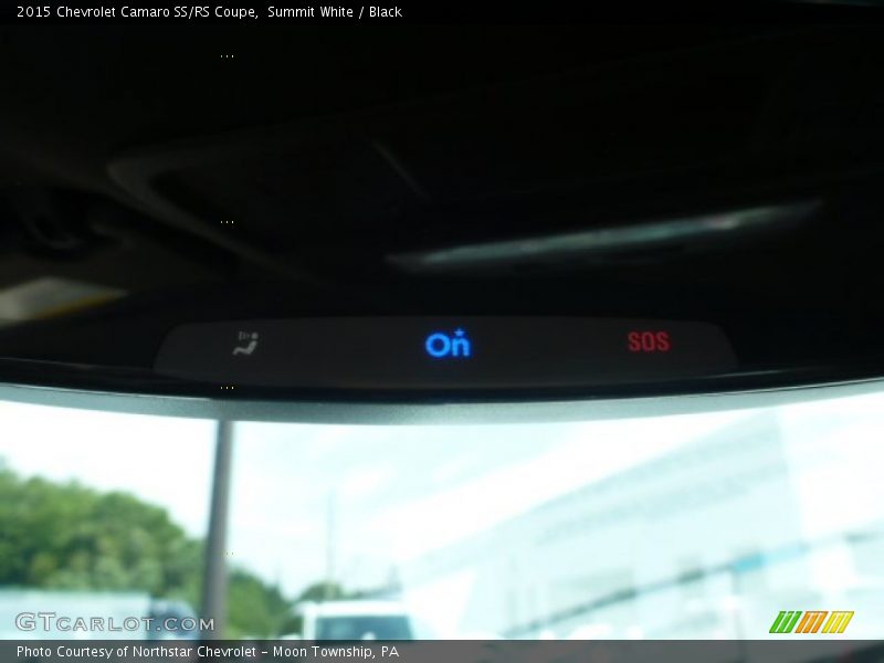 Summit White / Black 2015 Chevrolet Camaro SS/RS Coupe