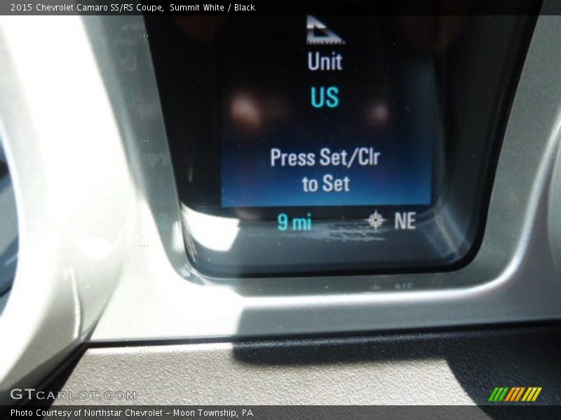 Summit White / Black 2015 Chevrolet Camaro SS/RS Coupe