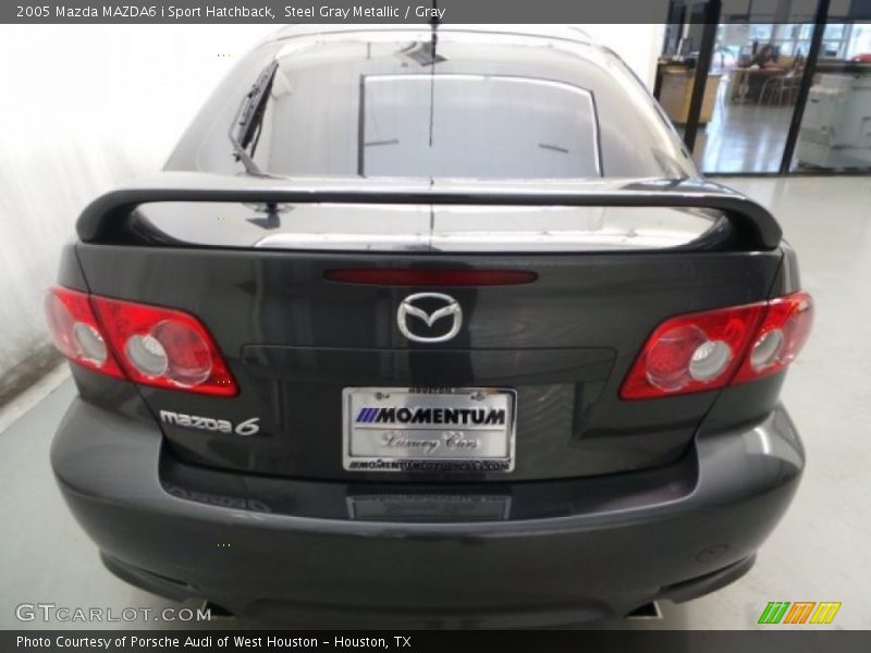 Steel Gray Metallic / Gray 2005 Mazda MAZDA6 i Sport Hatchback