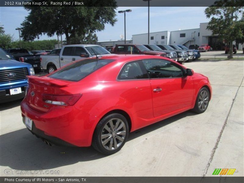 Racing Red / Black 2012 Kia Forte Koup SX