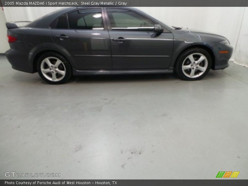 Steel Gray Metallic / Gray 2005 Mazda MAZDA6 i Sport Hatchback