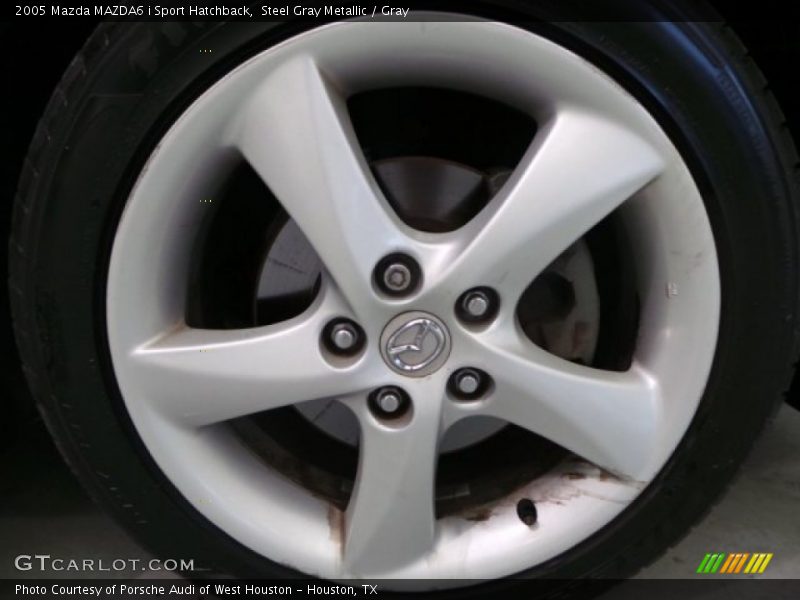 Steel Gray Metallic / Gray 2005 Mazda MAZDA6 i Sport Hatchback