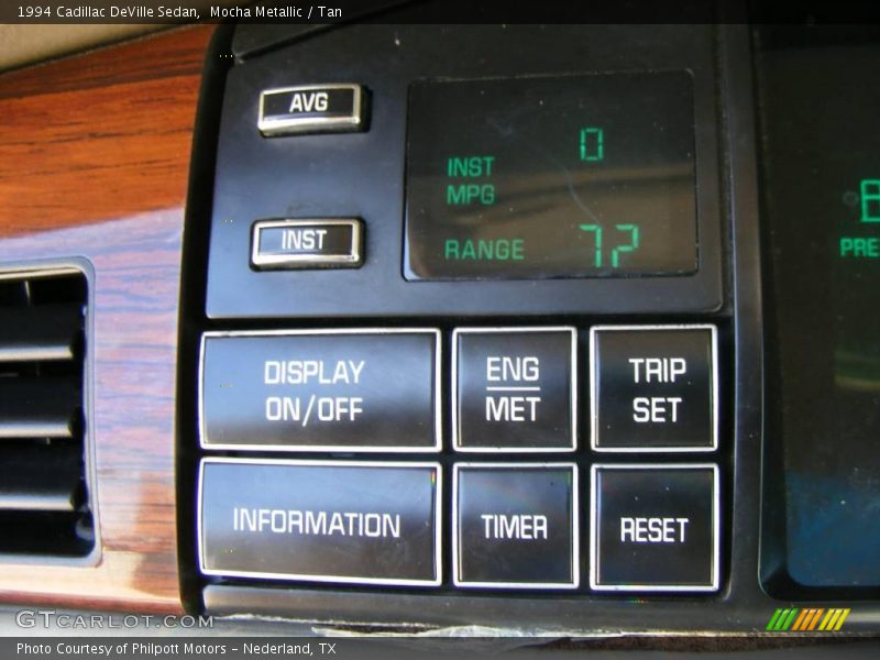 Mocha Metallic / Tan 1994 Cadillac DeVille Sedan