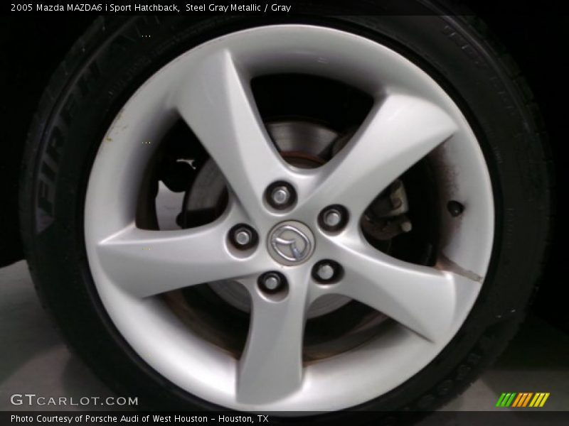 Steel Gray Metallic / Gray 2005 Mazda MAZDA6 i Sport Hatchback