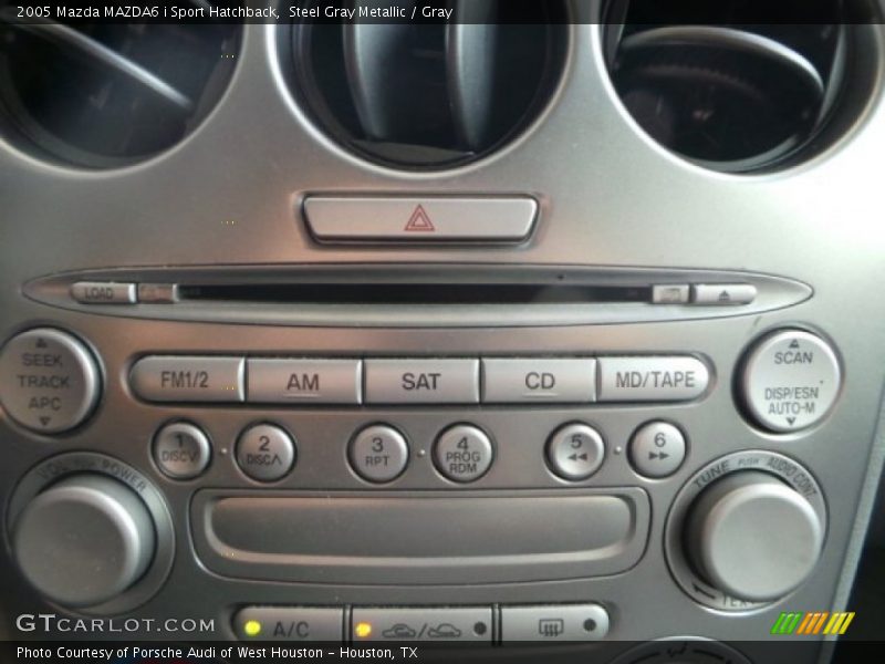 Steel Gray Metallic / Gray 2005 Mazda MAZDA6 i Sport Hatchback