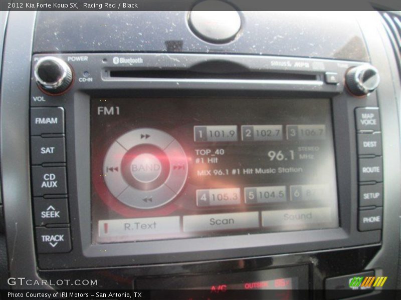 Racing Red / Black 2012 Kia Forte Koup SX