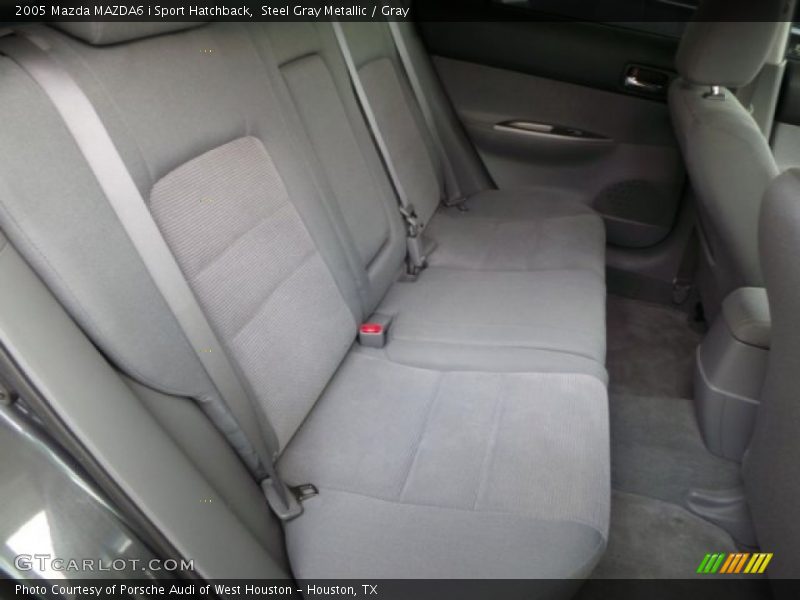Steel Gray Metallic / Gray 2005 Mazda MAZDA6 i Sport Hatchback
