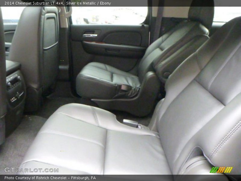 Silver Ice Metallic / Ebony 2014 Chevrolet Suburban LT 4x4