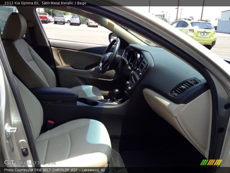 Satin Metal Metallic / Beige 2013 Kia Optima EX