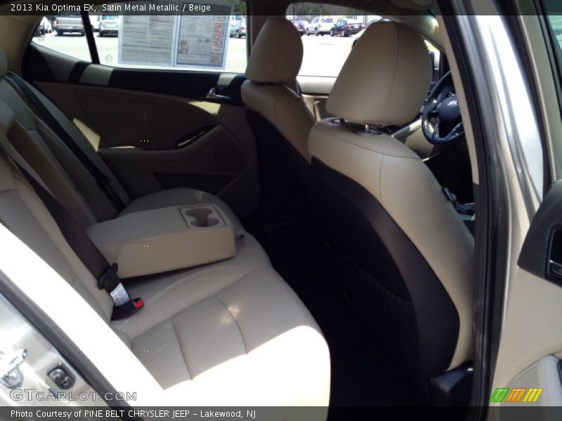 Satin Metal Metallic / Beige 2013 Kia Optima EX