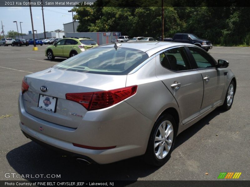 Satin Metal Metallic / Beige 2013 Kia Optima EX