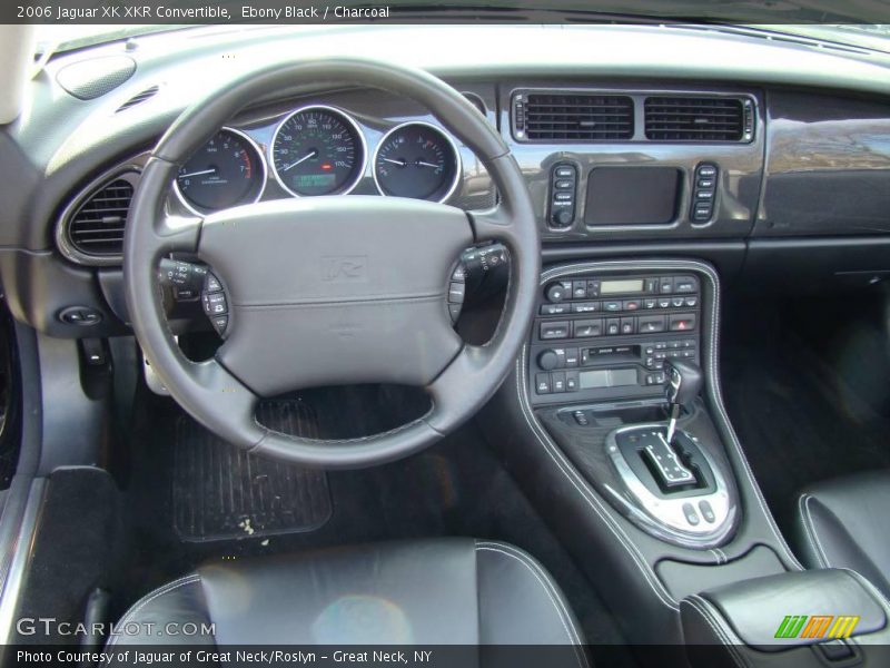 Ebony Black / Charcoal 2006 Jaguar XK XKR Convertible