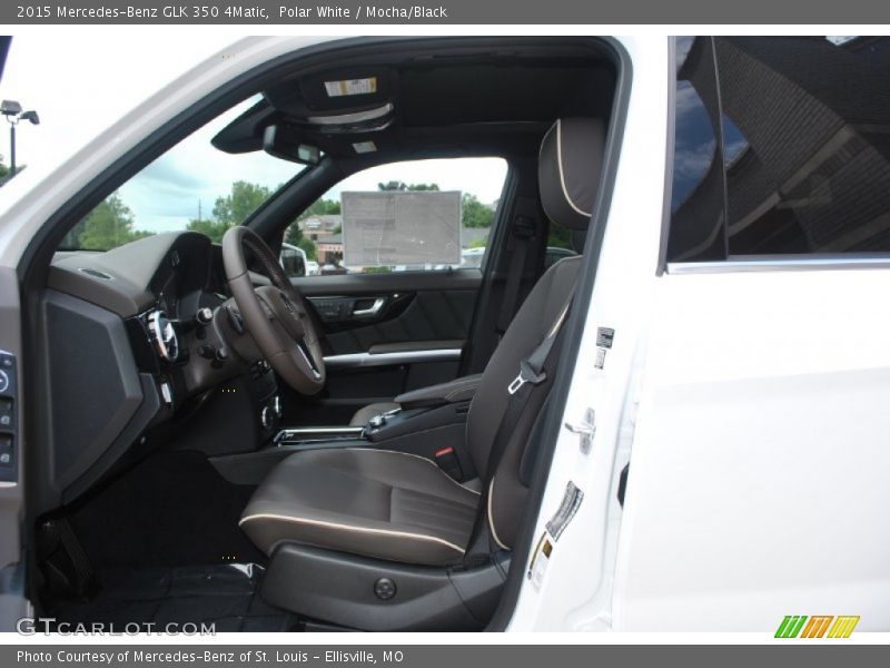 Front Seat of 2015 GLK 350 4Matic