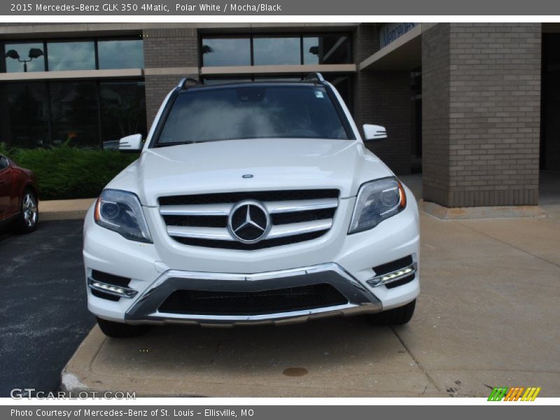 Polar White / Mocha/Black 2015 Mercedes-Benz GLK 350 4Matic