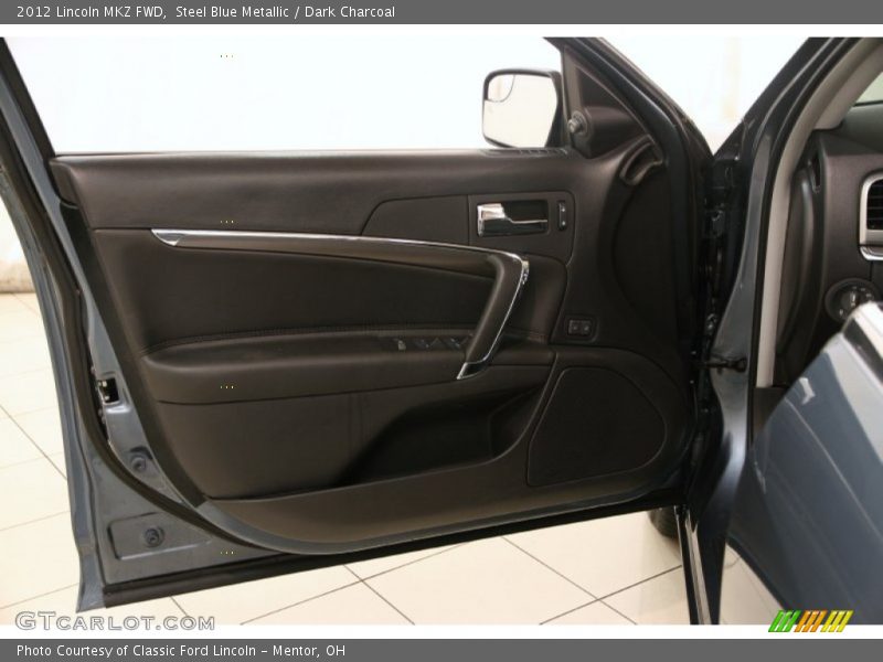 Steel Blue Metallic / Dark Charcoal 2012 Lincoln MKZ FWD