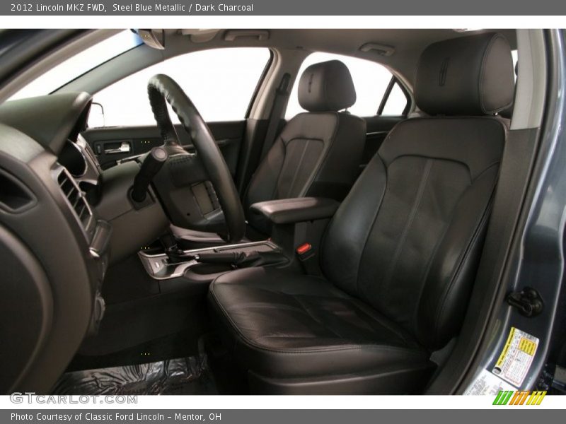 Steel Blue Metallic / Dark Charcoal 2012 Lincoln MKZ FWD