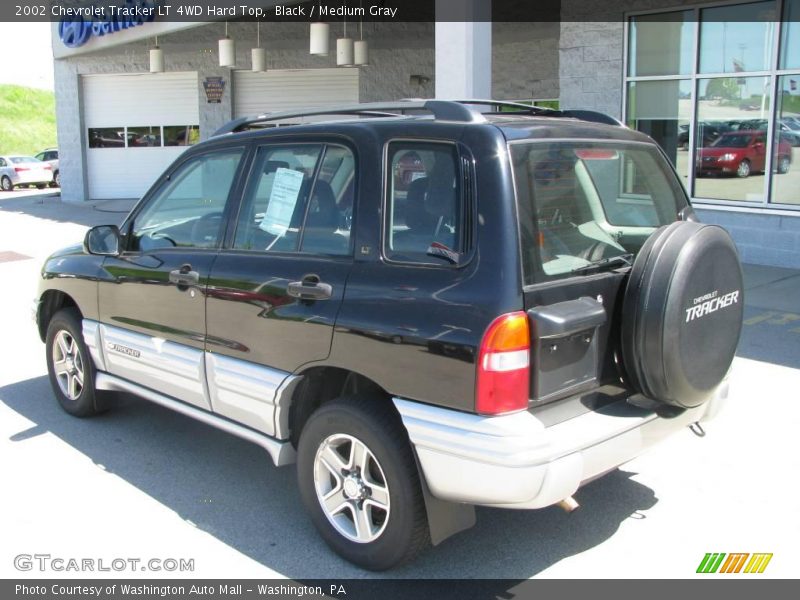 Black / Medium Gray 2002 Chevrolet Tracker LT 4WD Hard Top