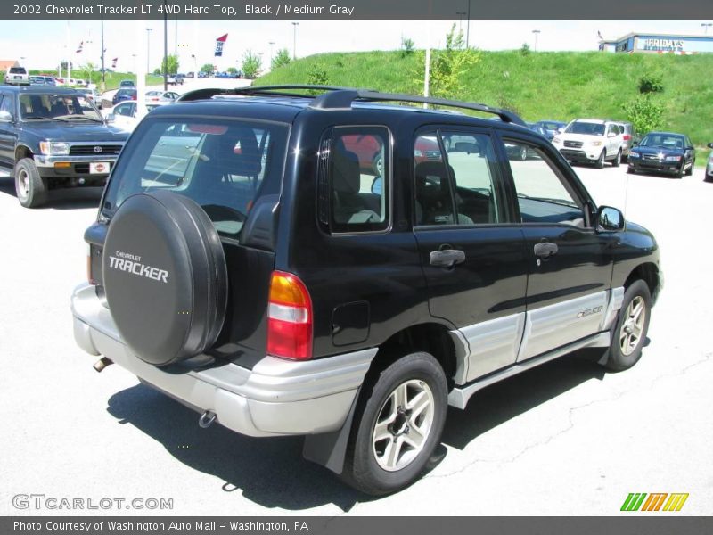 Black / Medium Gray 2002 Chevrolet Tracker LT 4WD Hard Top
