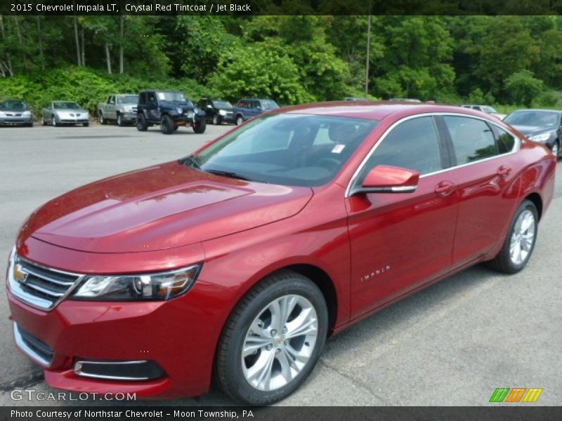 Crystal Red Tintcoat / Jet Black 2015 Chevrolet Impala LT