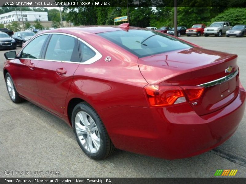 Crystal Red Tintcoat / Jet Black 2015 Chevrolet Impala LT