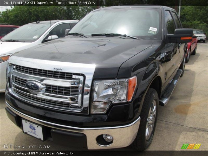 Tuxedo Black / Steel Grey 2014 Ford F150 XLT SuperCrew