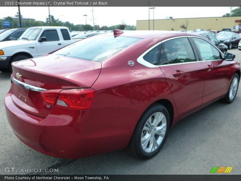 Crystal Red Tintcoat / Jet Black 2015 Chevrolet Impala LT