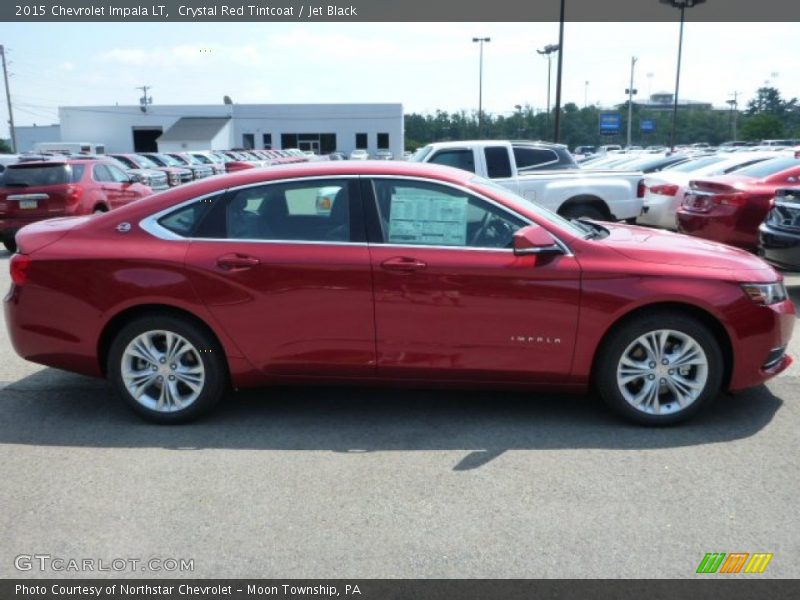 Crystal Red Tintcoat / Jet Black 2015 Chevrolet Impala LT