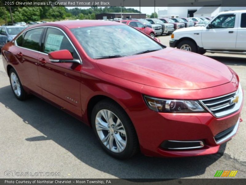 Crystal Red Tintcoat / Jet Black 2015 Chevrolet Impala LT