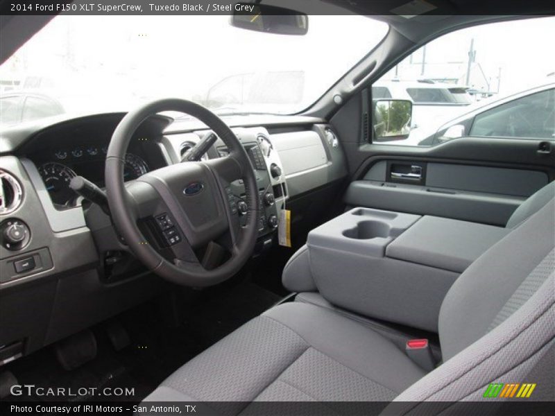 Tuxedo Black / Steel Grey 2014 Ford F150 XLT SuperCrew