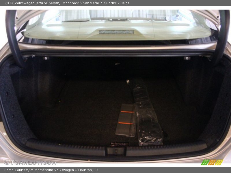 Moonrock Silver Metallic / Cornsilk Beige 2014 Volkswagen Jetta SE Sedan