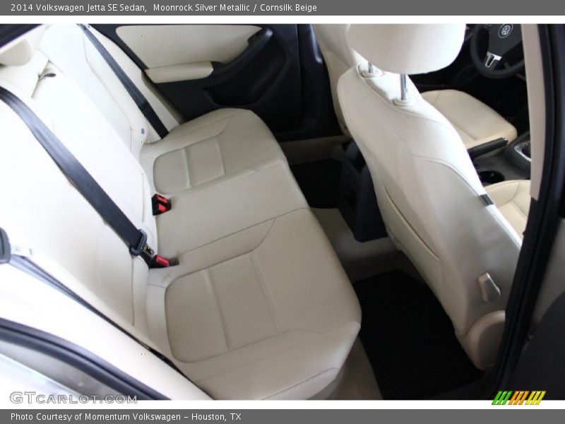 Moonrock Silver Metallic / Cornsilk Beige 2014 Volkswagen Jetta SE Sedan