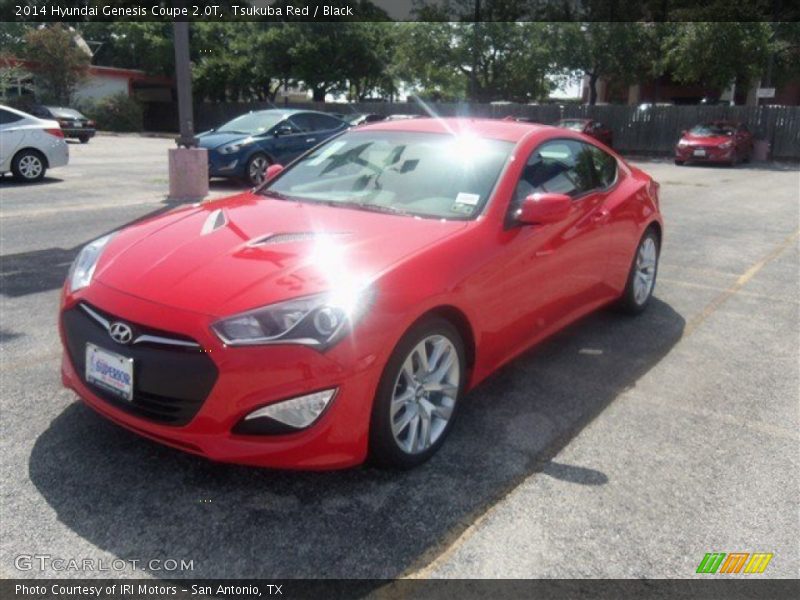 Tsukuba Red / Black 2014 Hyundai Genesis Coupe 2.0T