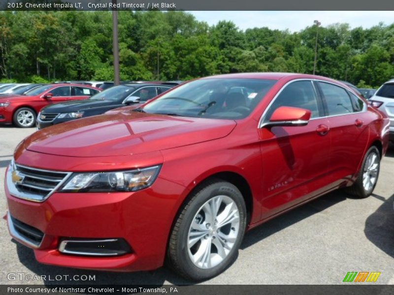 Crystal Red Tintcoat / Jet Black 2015 Chevrolet Impala LT