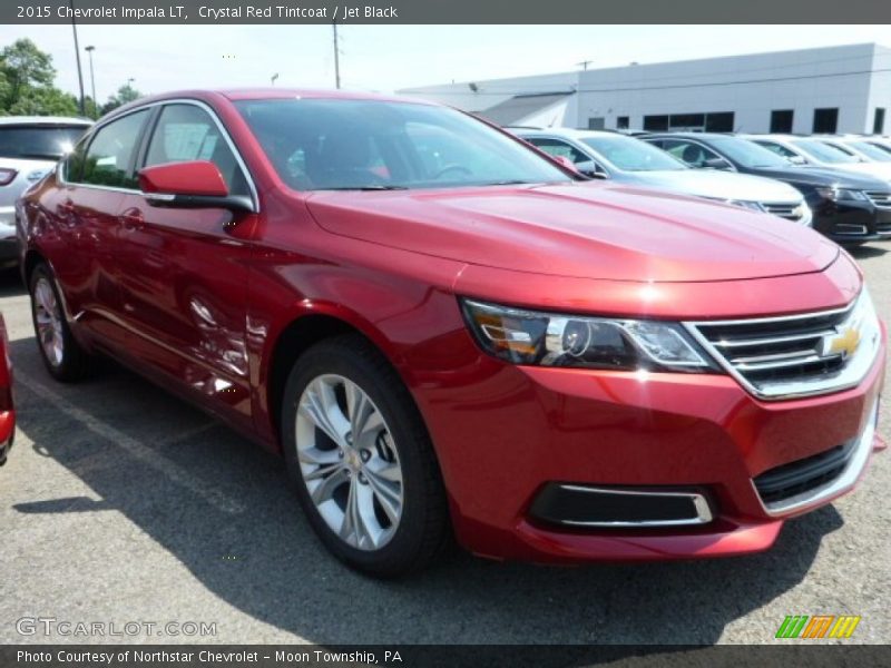 Crystal Red Tintcoat / Jet Black 2015 Chevrolet Impala LT