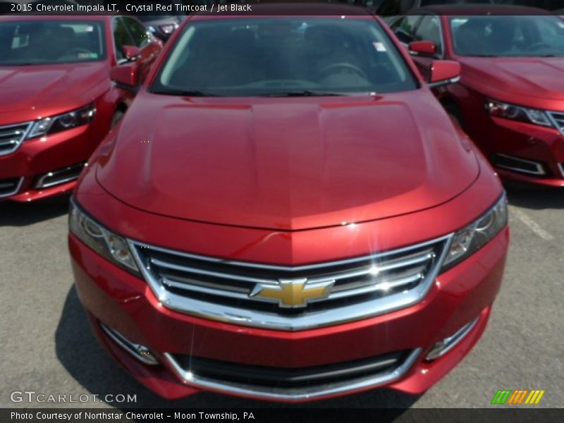 Crystal Red Tintcoat / Jet Black 2015 Chevrolet Impala LT
