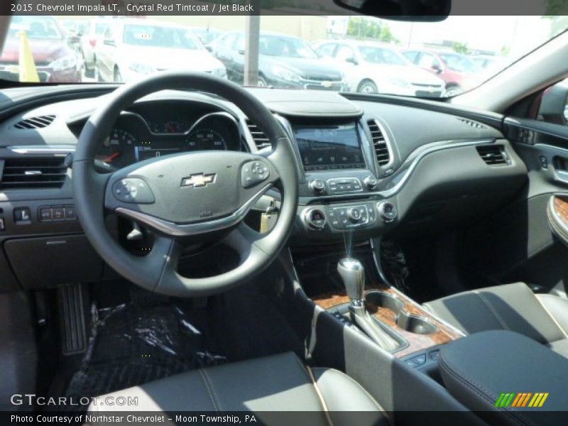 Crystal Red Tintcoat / Jet Black 2015 Chevrolet Impala LT