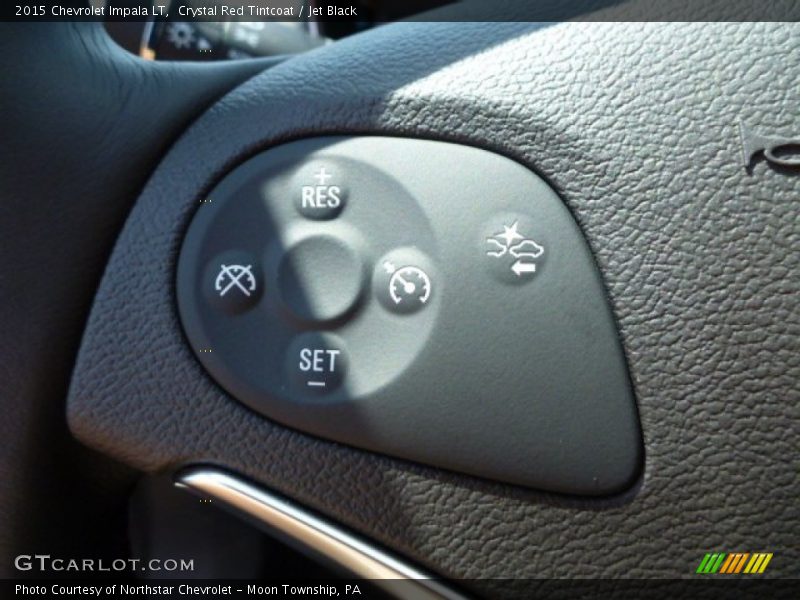 Crystal Red Tintcoat / Jet Black 2015 Chevrolet Impala LT