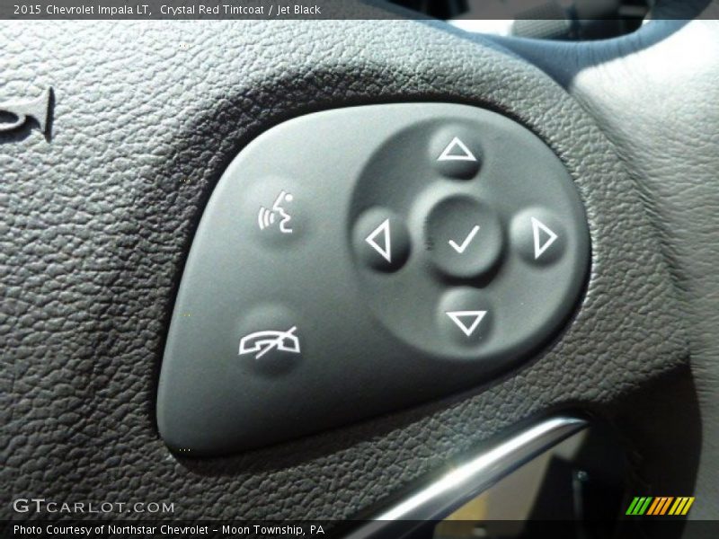 Crystal Red Tintcoat / Jet Black 2015 Chevrolet Impala LT