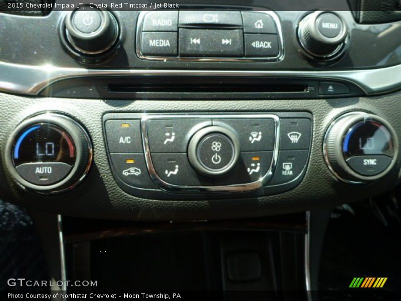 Crystal Red Tintcoat / Jet Black 2015 Chevrolet Impala LT