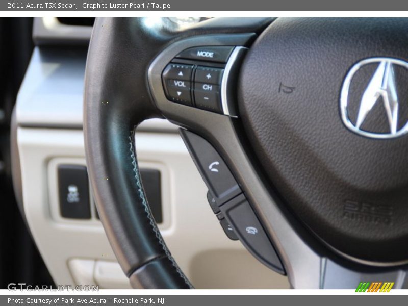 Graphite Luster Pearl / Taupe 2011 Acura TSX Sedan