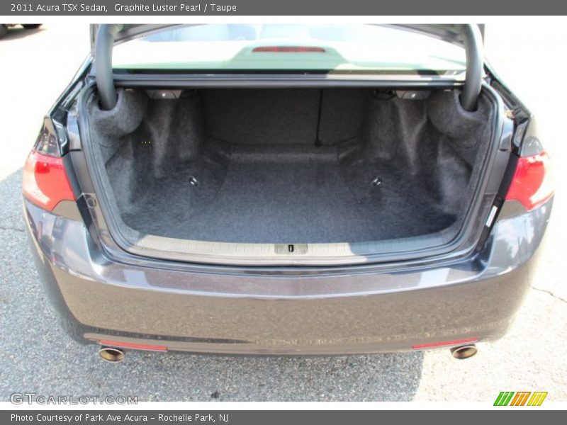 Graphite Luster Pearl / Taupe 2011 Acura TSX Sedan